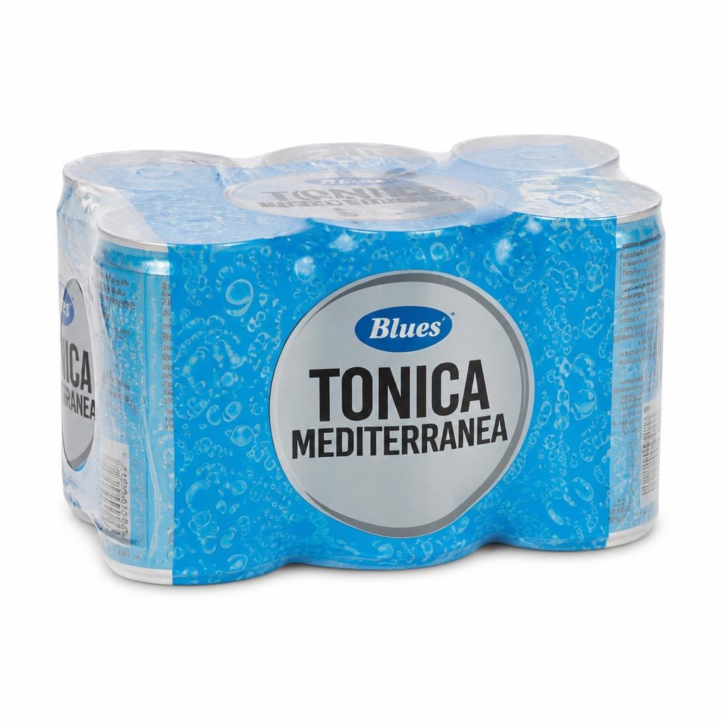 Gazirano piće Tonica/Mediterranea 6 x 150 ml Blues - Akcija u trgovini Eurospin