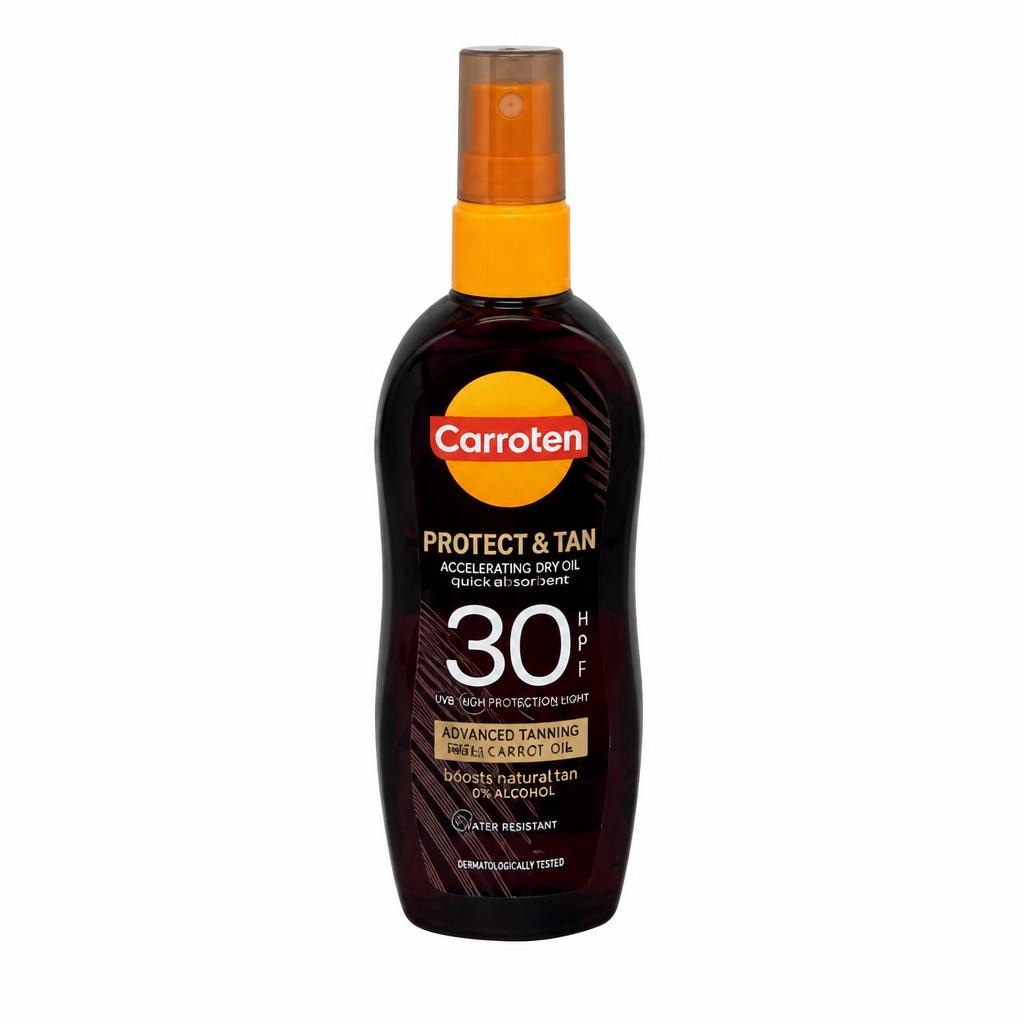 Carroten ulje u spreju Protect & Tan 150 ml - Akcija u trgovini Dm