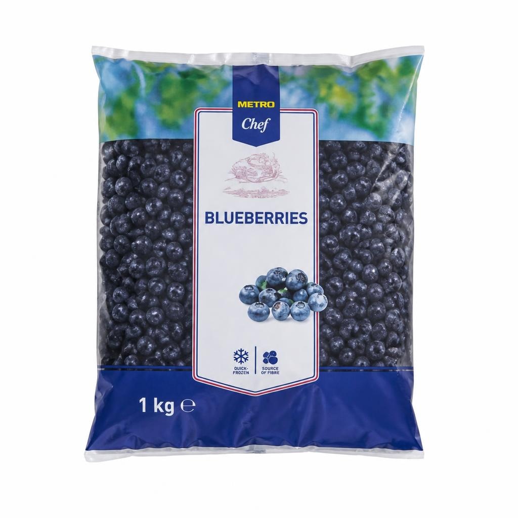 Metro Chef Borovnice 1 kg - Akcija u trgovini Metro