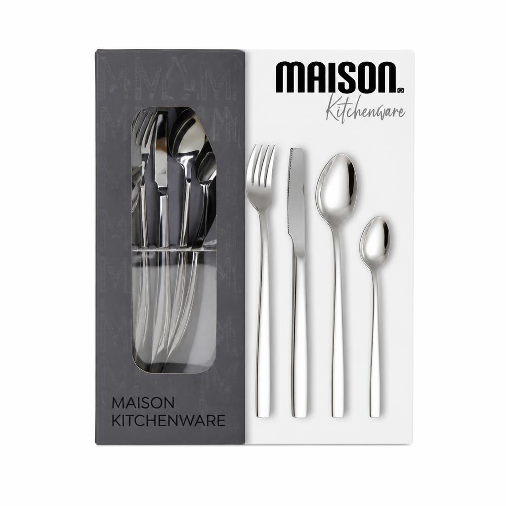 Maison Kitchenware pribor za jelo u setu 24-dijelni set Akcija u trgovini Plodine