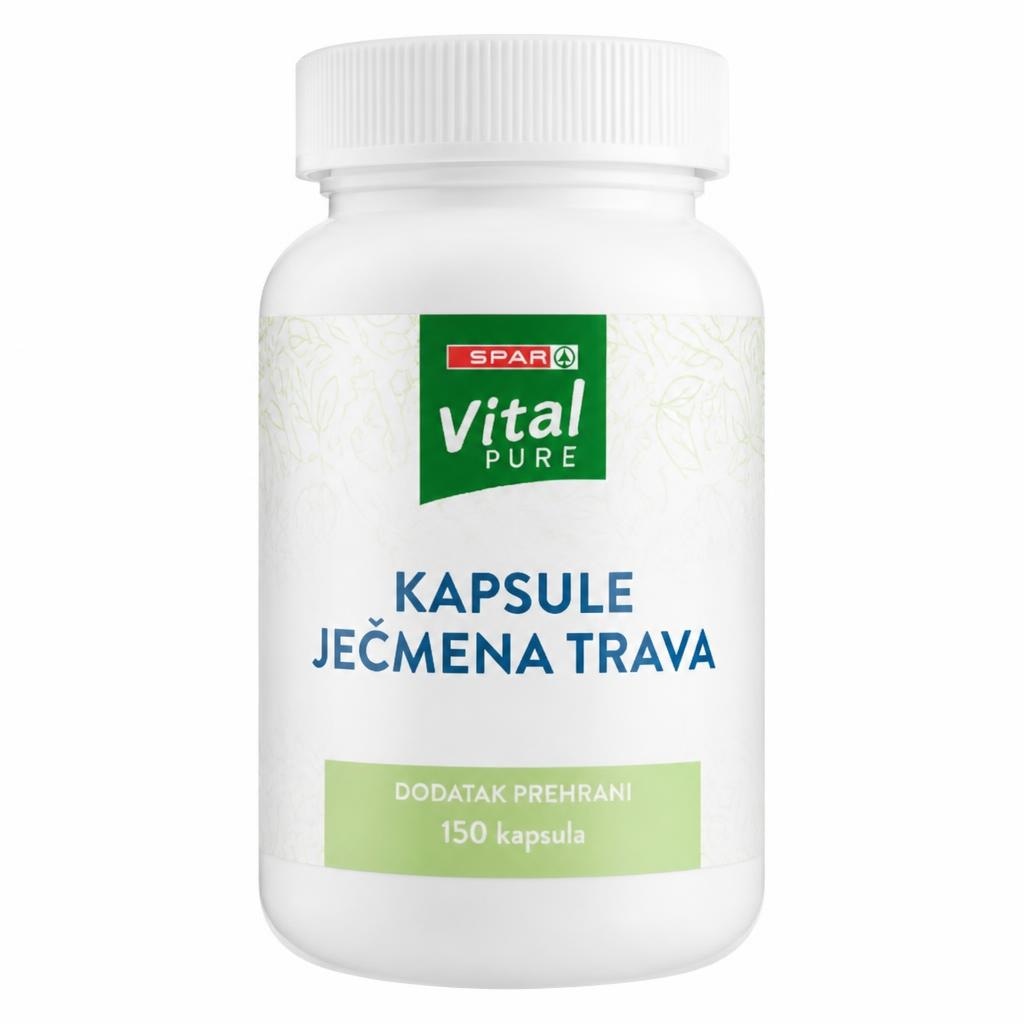 Vital kapsule ječmena trava 150/1 Akcija u trgovini Spar