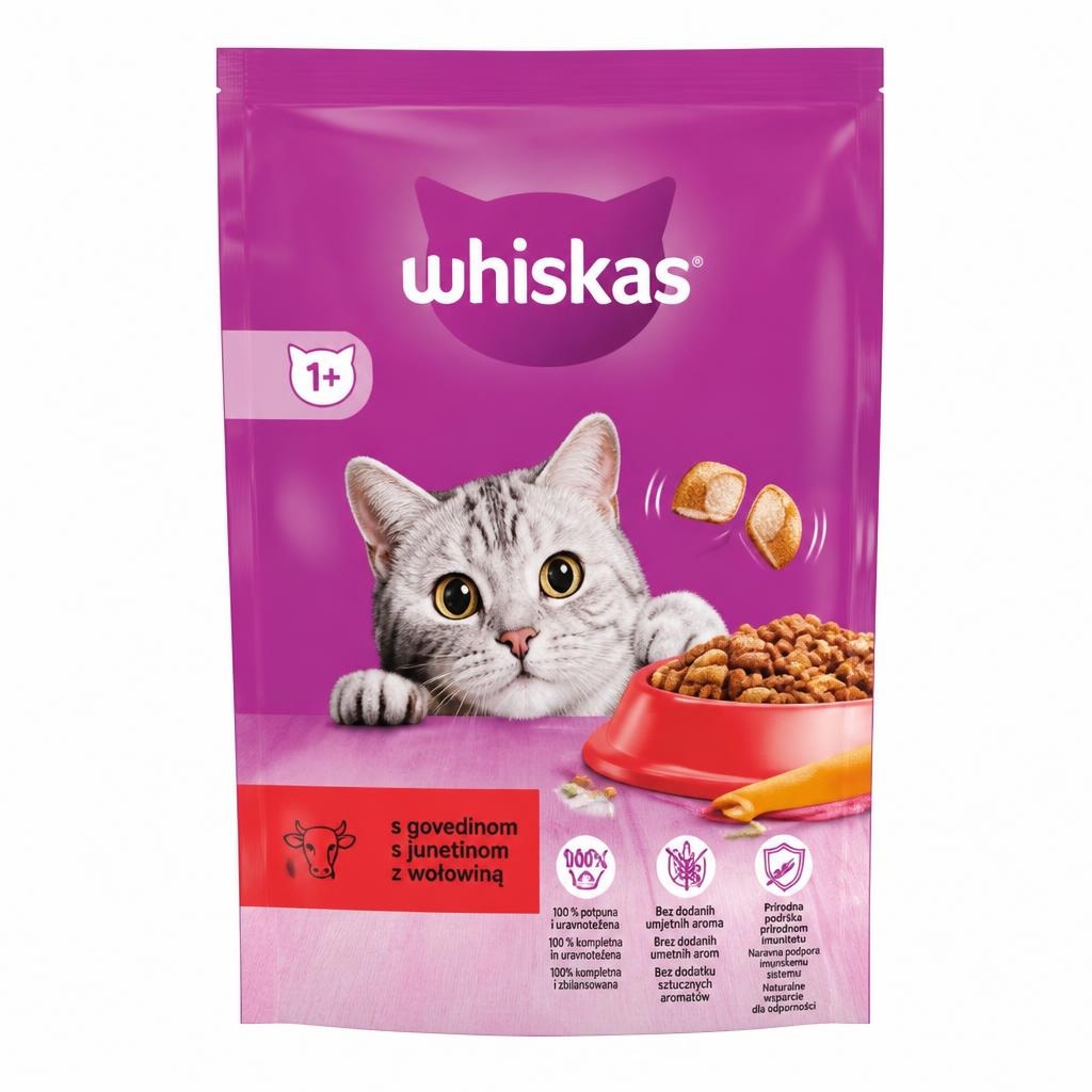 Whiskas suha hrana za mačke 800 g Akcija u trgovini Plodine