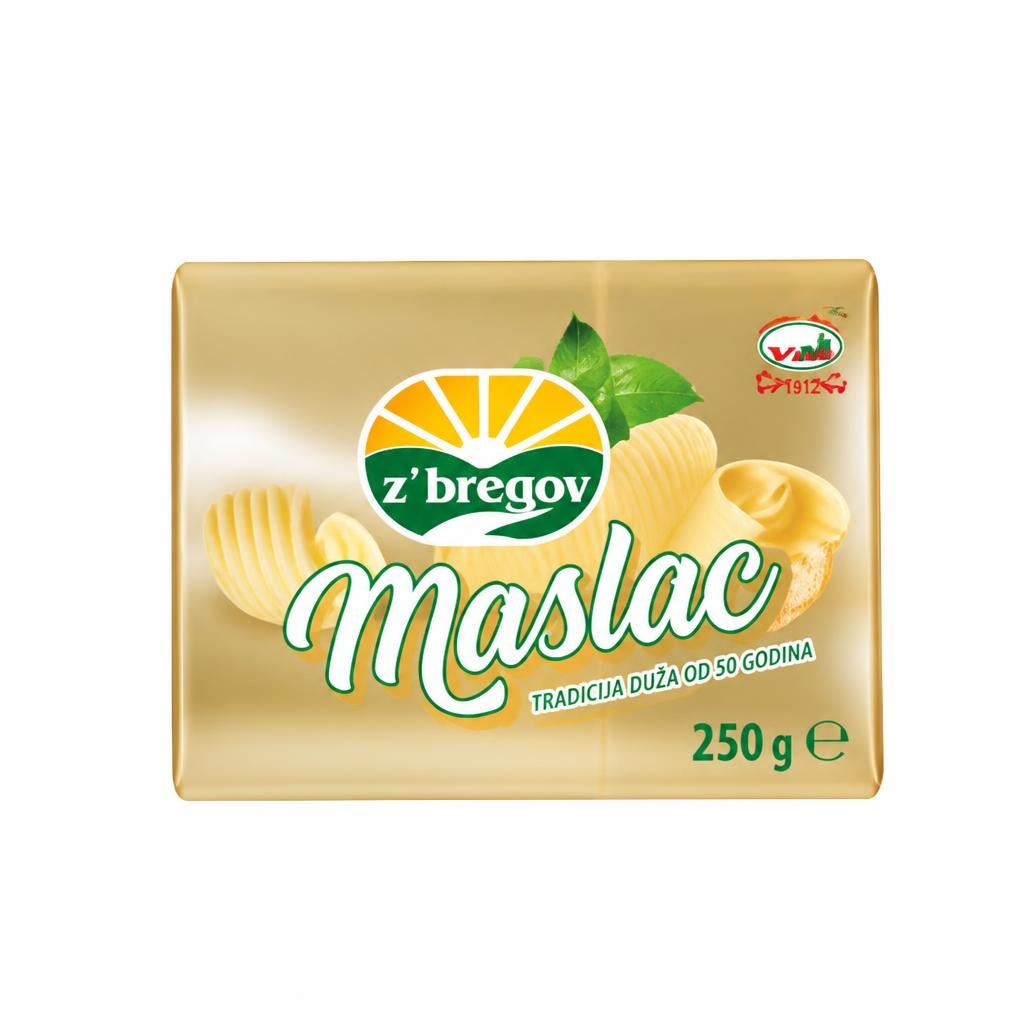 Z'bregov maslac 250 g Akcija u trgovini Lidl