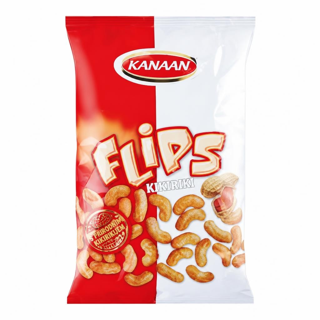 Kanaan Flips s kikirikijem 80 g Akcija u trgovini Kaufland