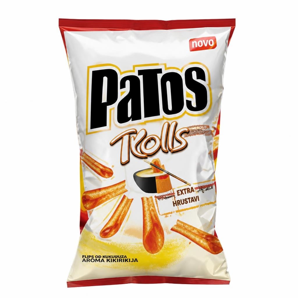 Patos čips od kukuruza 90 g - 100 g Akcija u trgovini Ribola