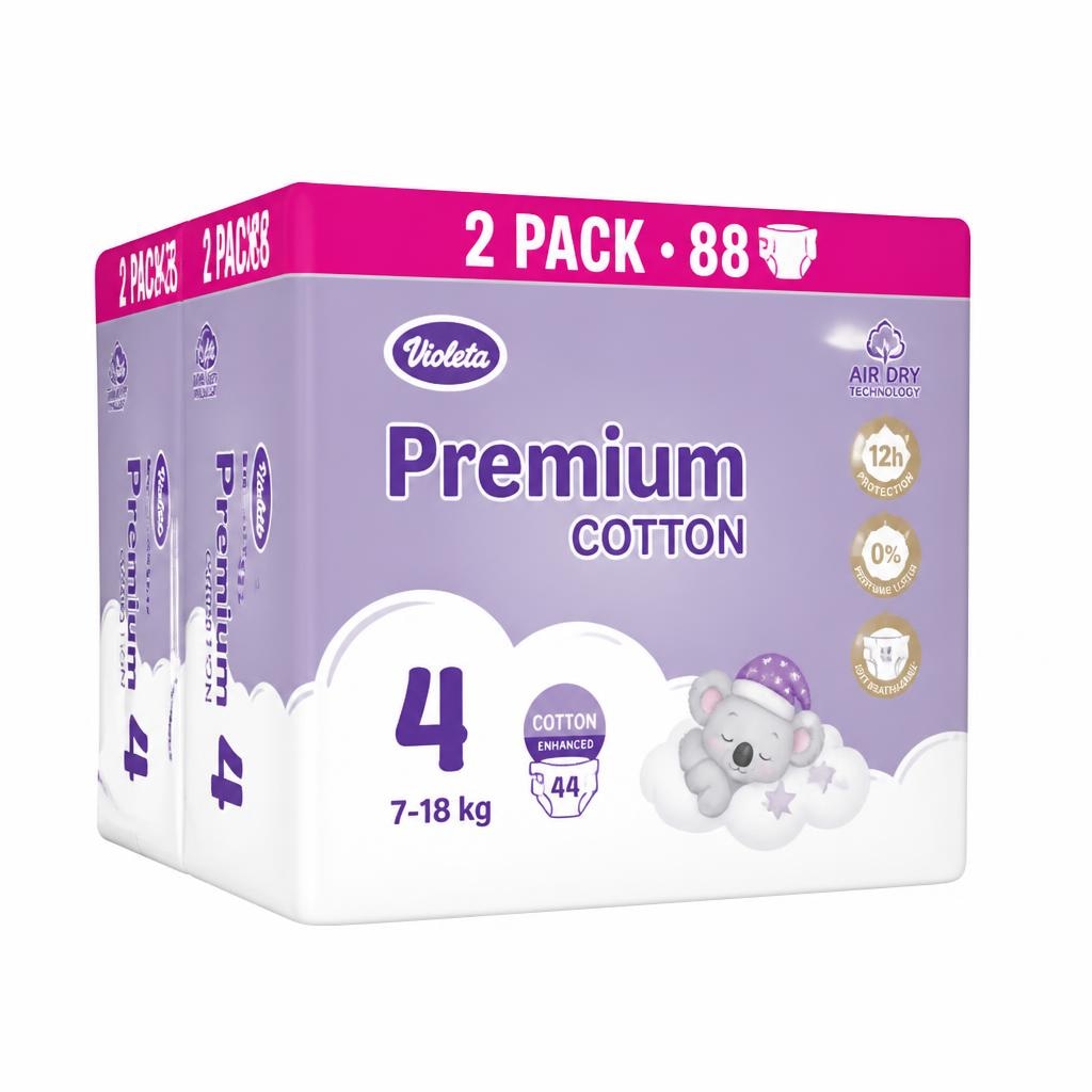 Violeta Double Care Premium pelene Akcija u trgovini Bipa