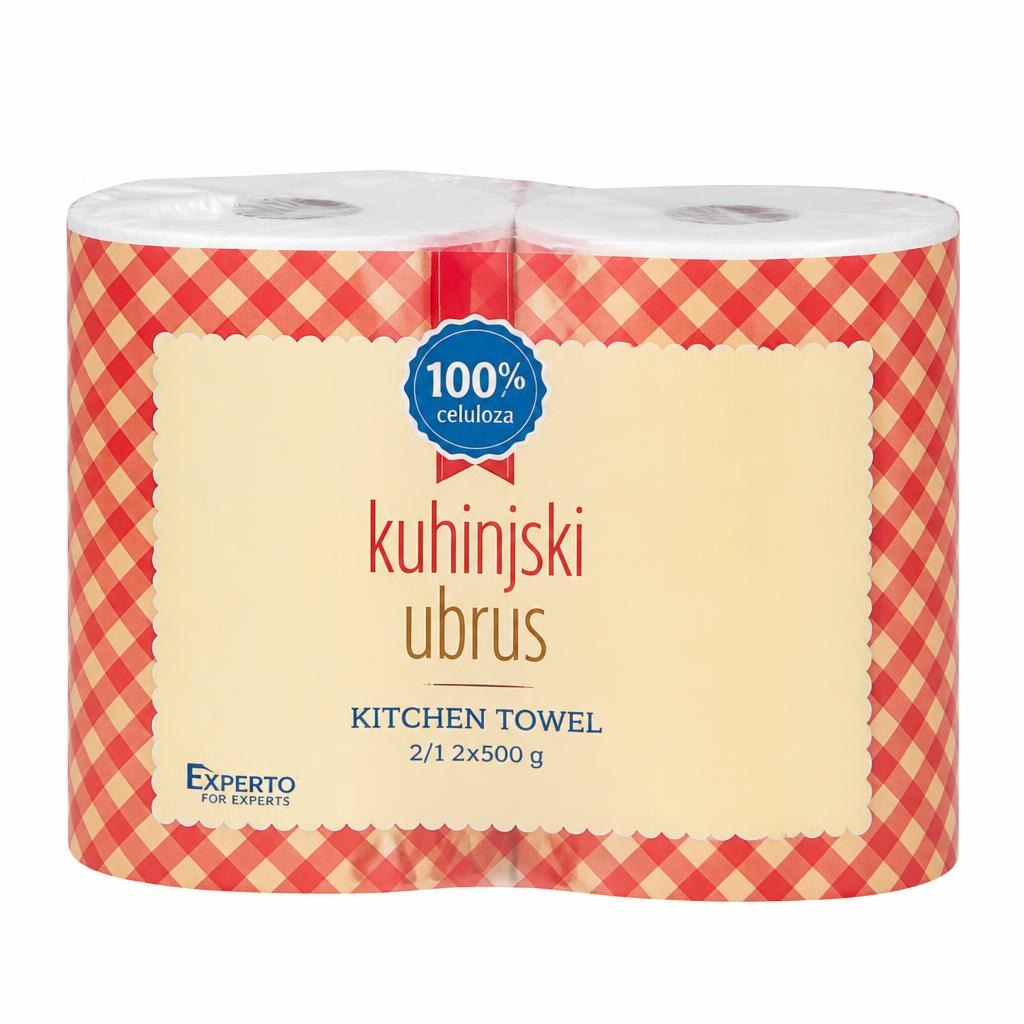 Experto kuhinjski ubrus 2x500 g Akcija u trgovini Pivac