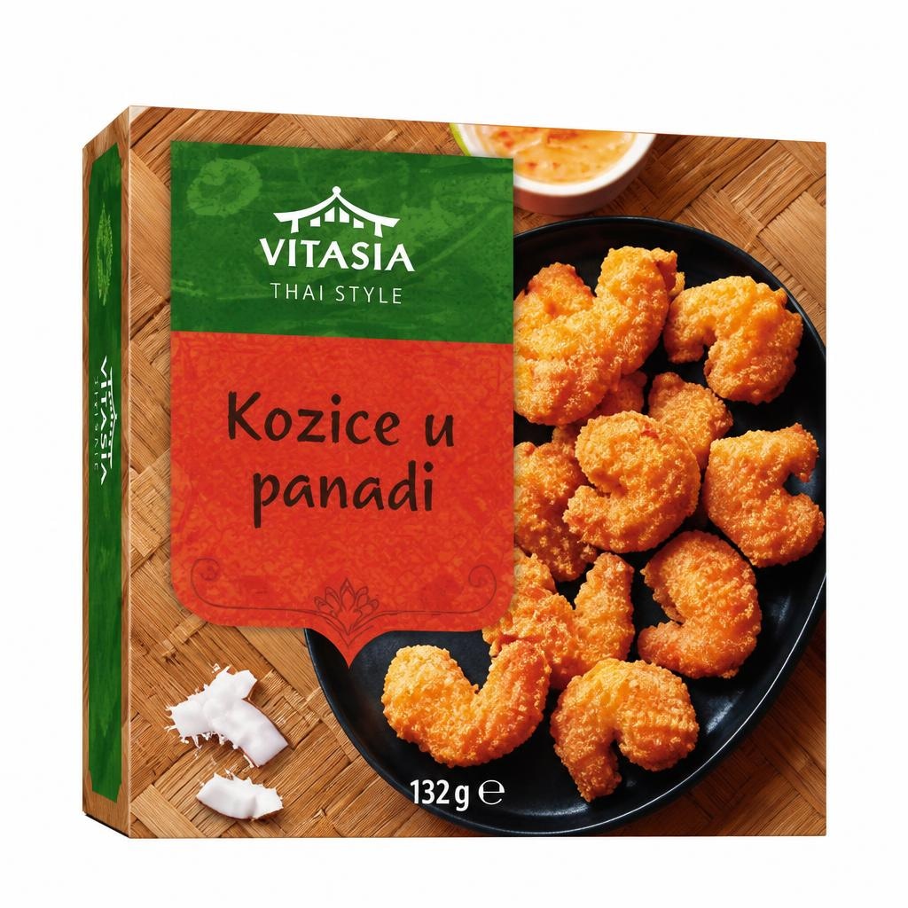 VITASIA Kozice u panadi 132 g - Akcija u trgovini Lidl