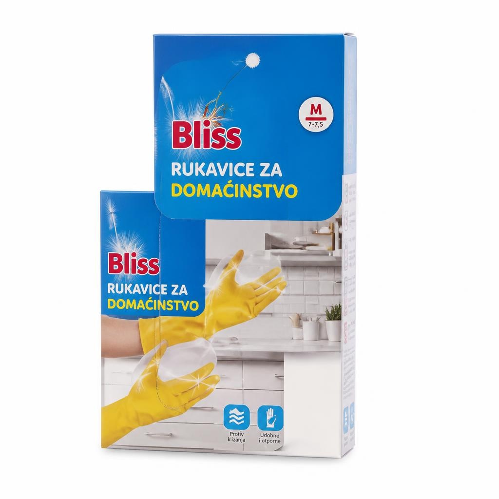 Bliss Gumene rukavice 2 para u pakiranju - Akcija u trgovini Plodine