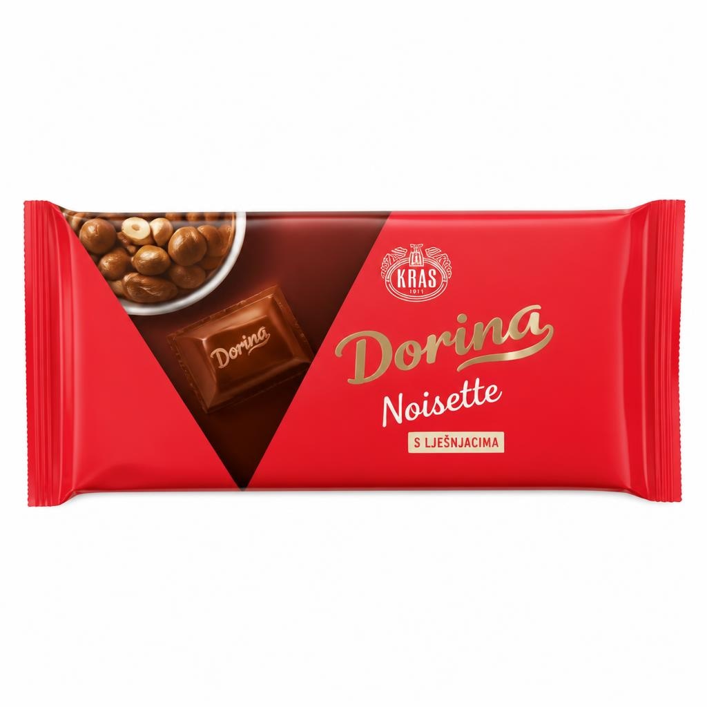 Čokolada Dorina noisette 80 g Kraš - Akcija u trgovini Bakmaz