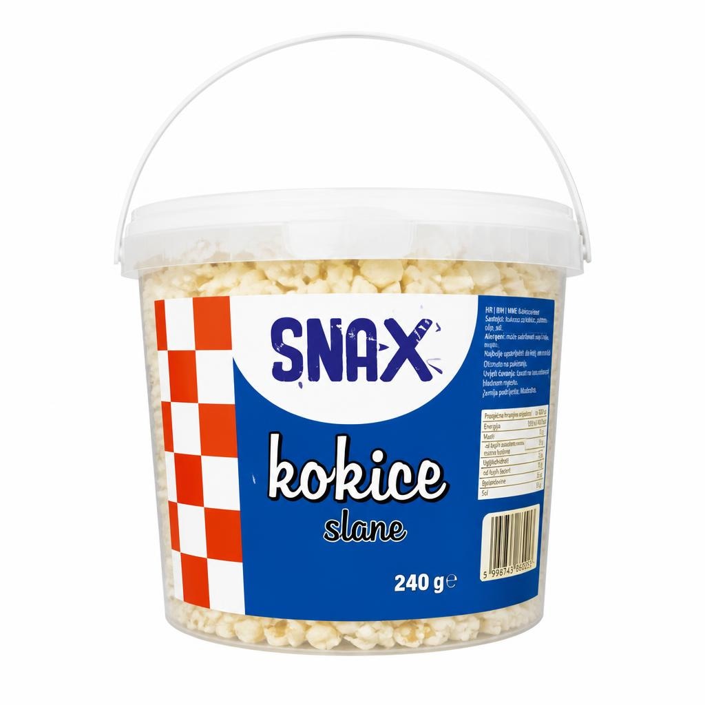 Kokice Snax 240 g - Akcija u trgovini Boso