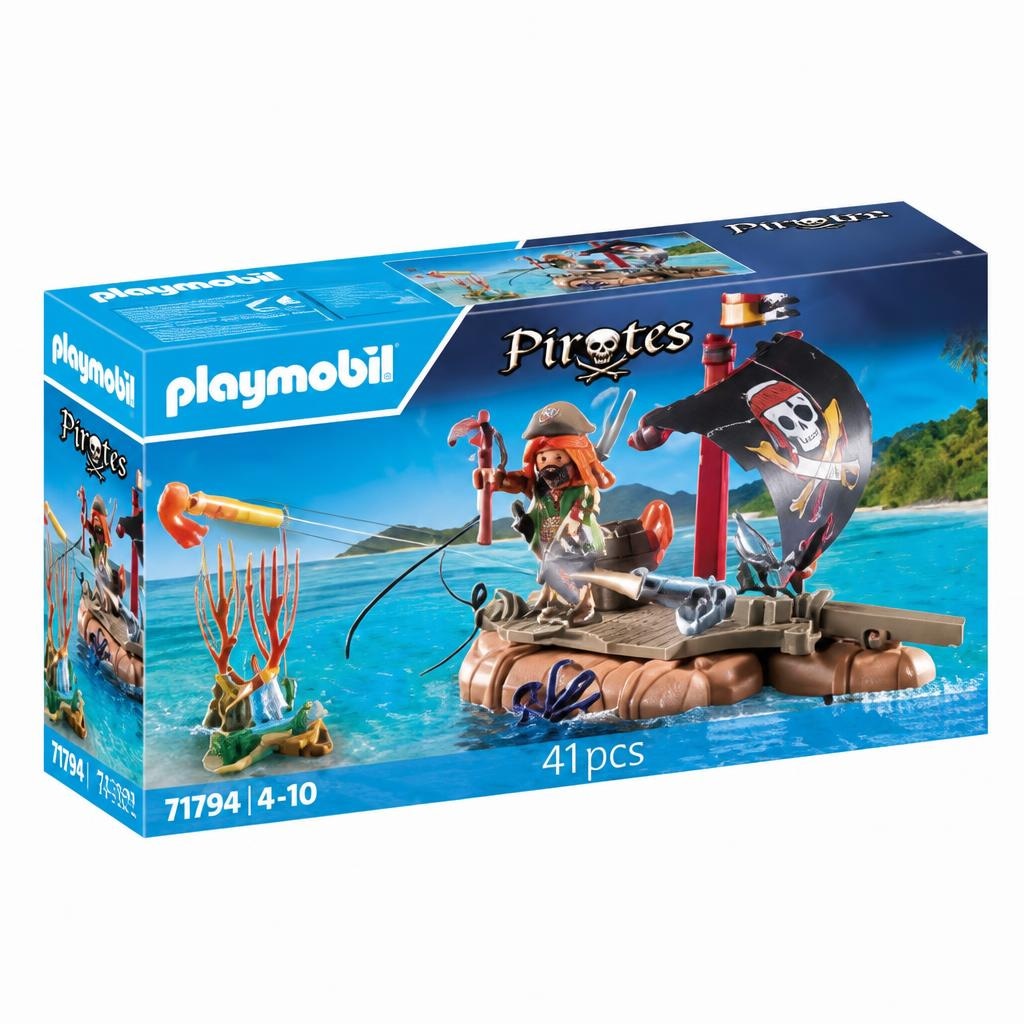Playmobil Spašavanje blaga na piratskom splavu 41pcs - Akcija u trgovini Mueller