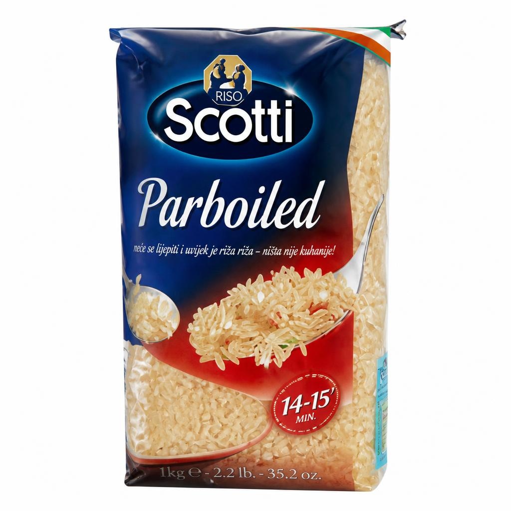 Scotti Riža parboiled 1 kg Akcija u trgovini Plodine