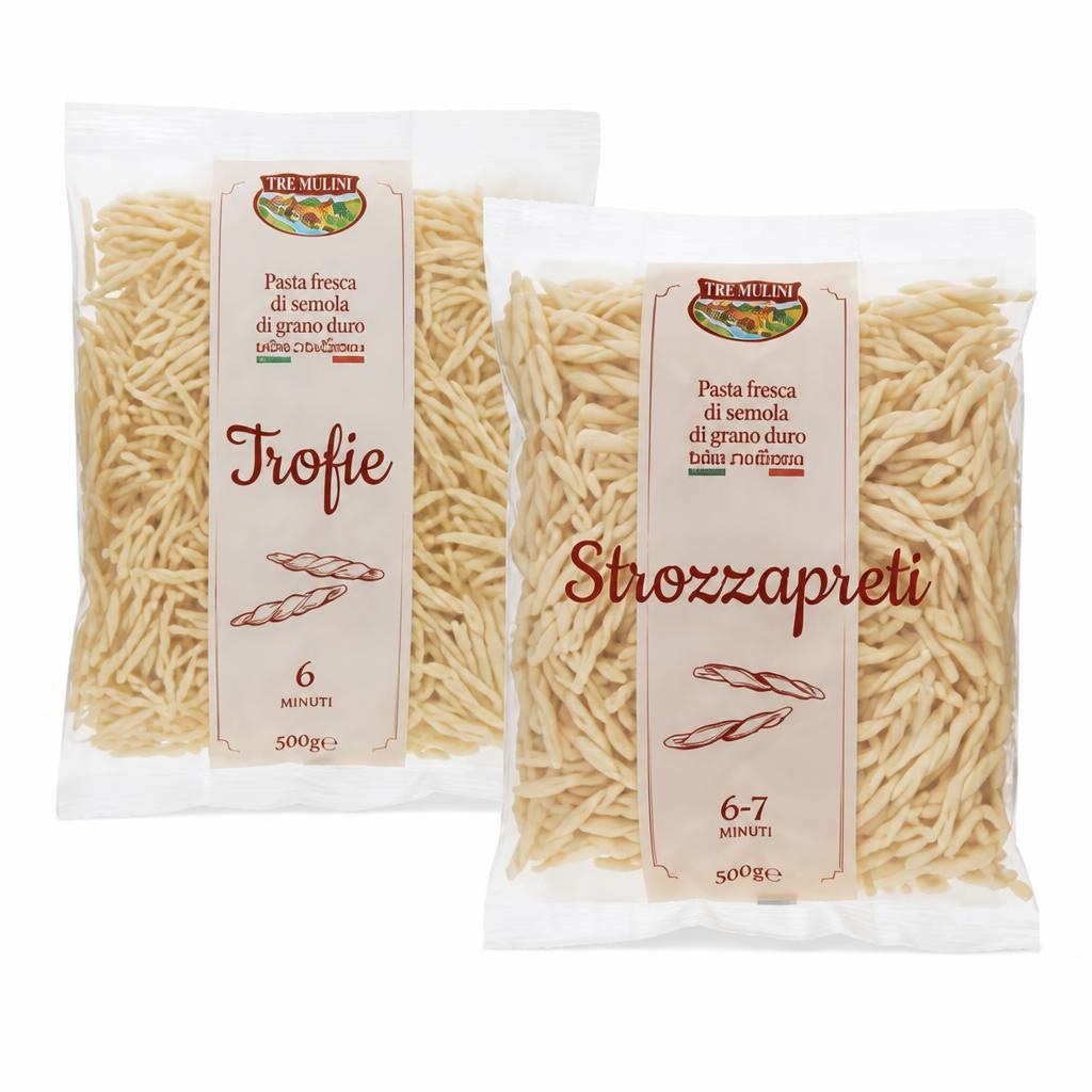 Tre Mulini Svježa tjestenina Trofie/Strozzapreti 500 g - Akcija u trgovini Eurospin