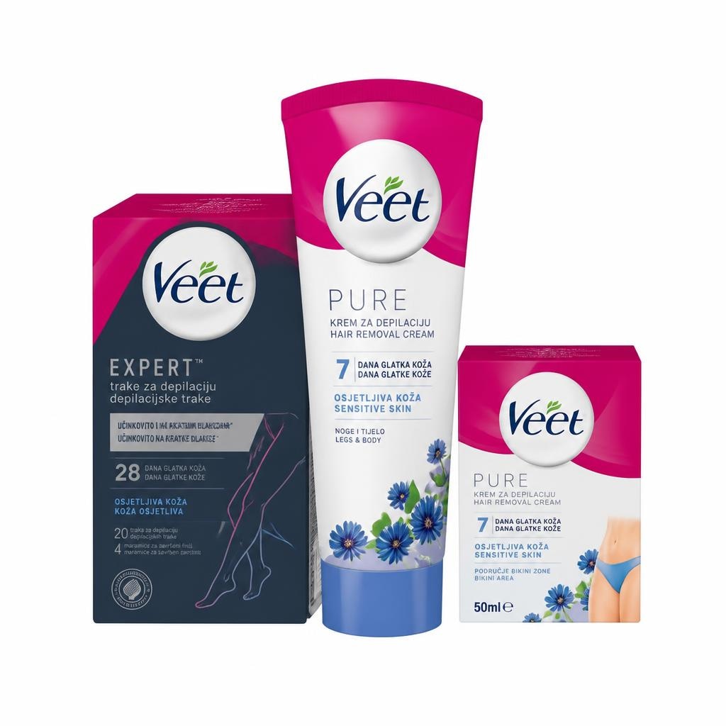 Odabrani Veet proizvodi Akcija u trgovini Bipa