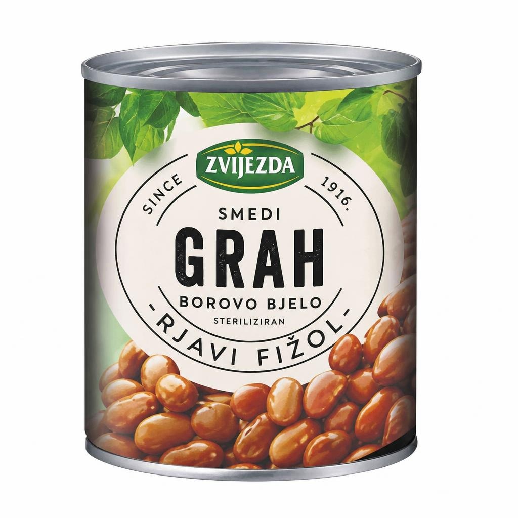 Grah smeđi 800 g Zvijezda Akcija u trgovini KTC