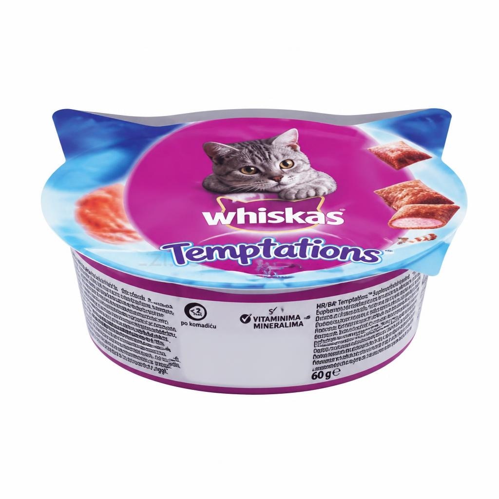 Whiskas Temptations poslastica za mačke 60 g Akcija u trgovini Kaufland