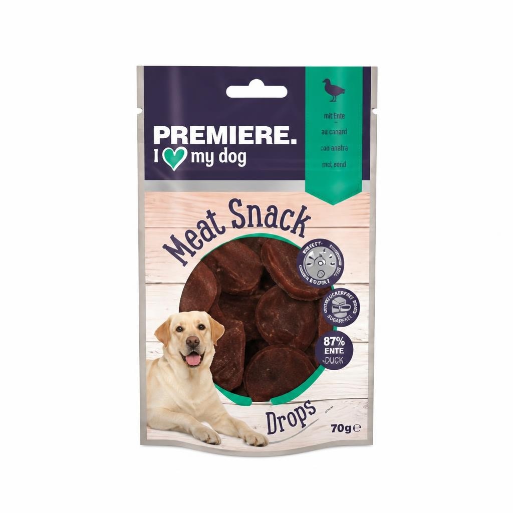 Premiere Meat Drops patka 70 g Akcija u trgovini Zoo City