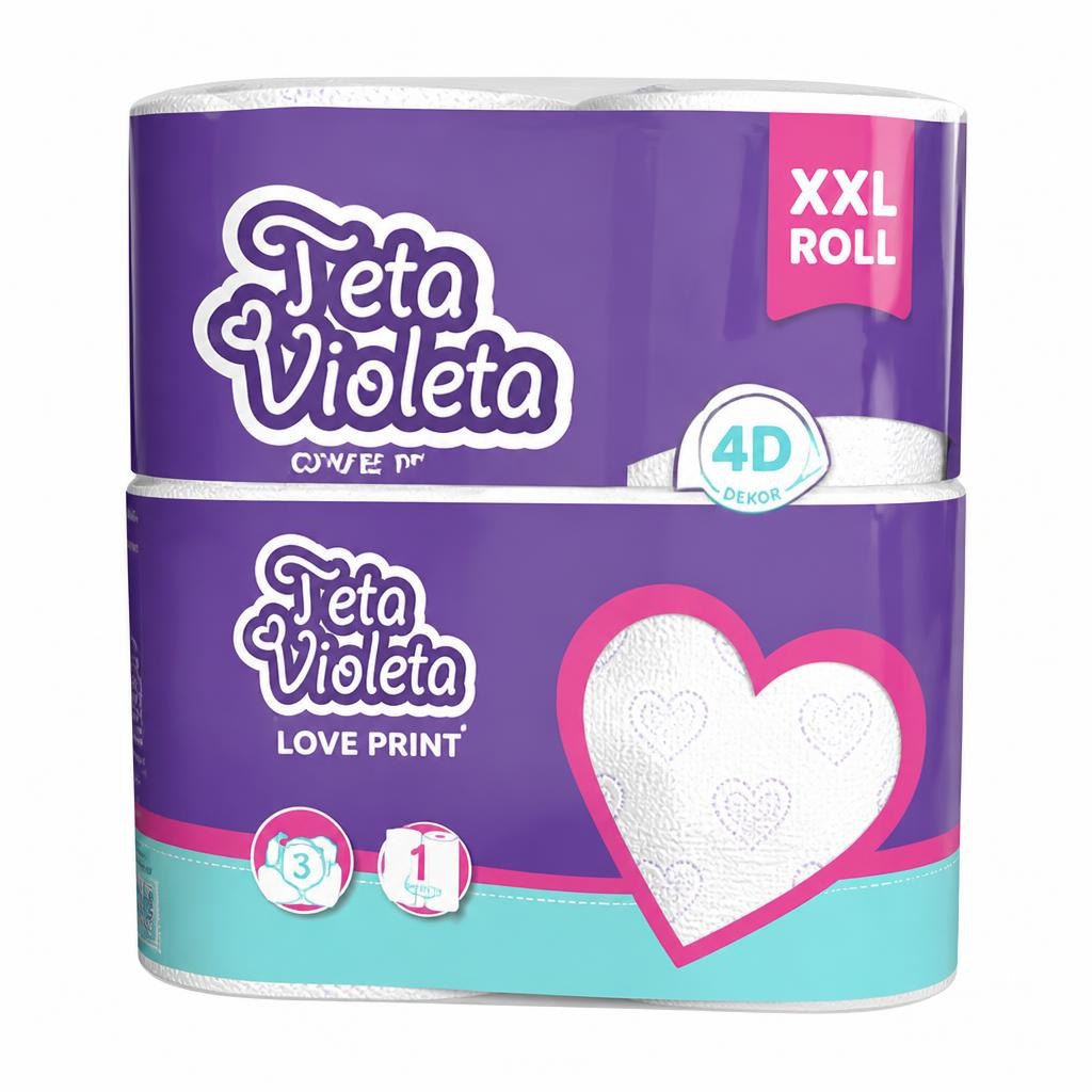Violeta papirnati ručnici 2–3 role Akcija u trgovini Plodine