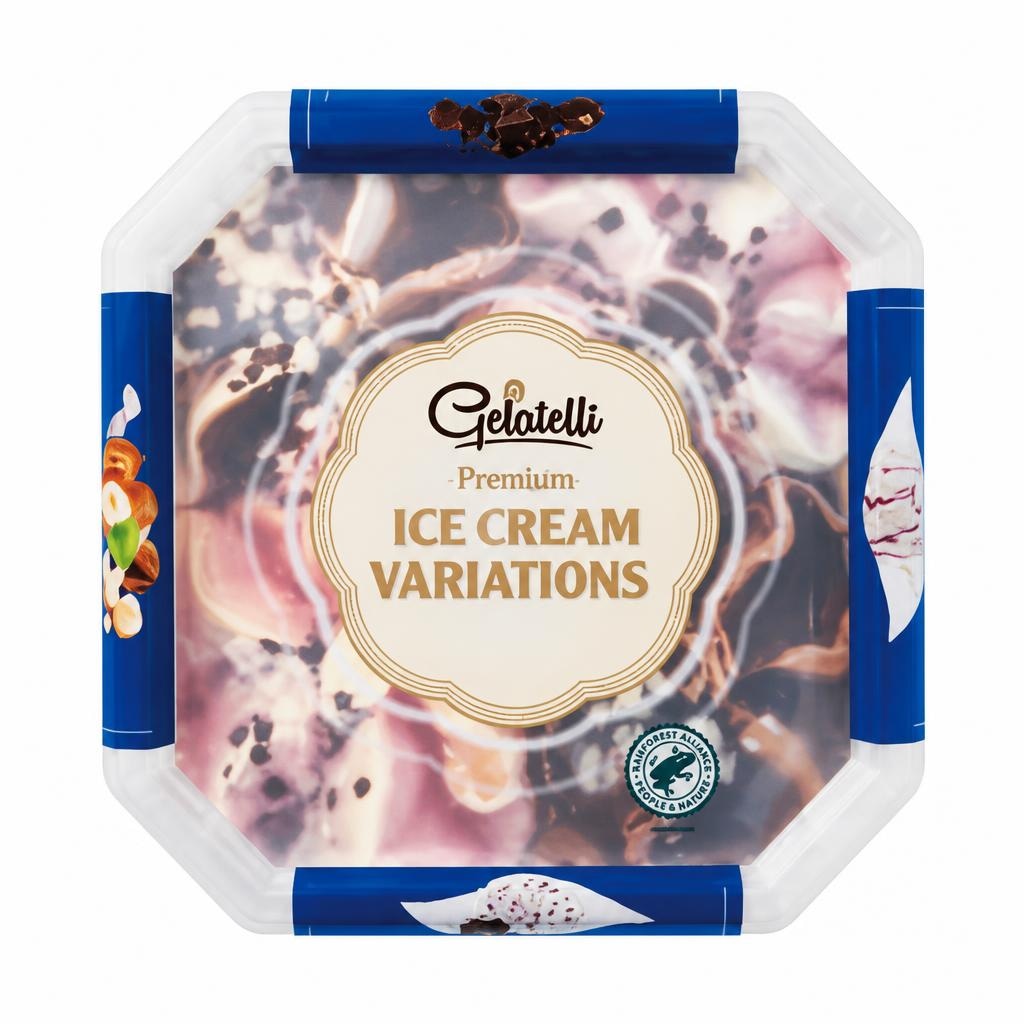 GELATELLI Quattro sladoled 1 kg - Akcija u trgovini Lidl