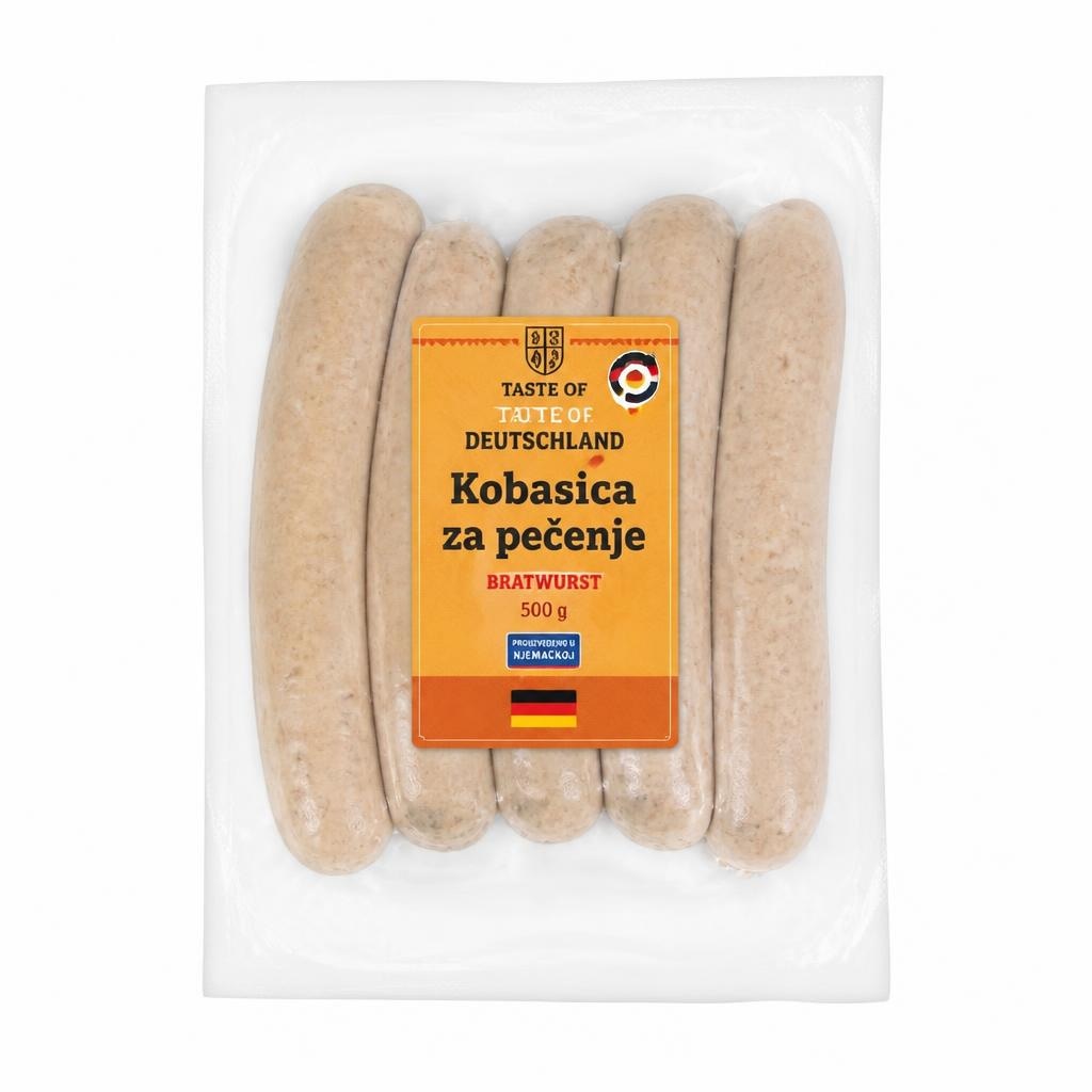 Taste of Deutschland kobasica za pečenje 500 g Akcija u trgovini Lidl