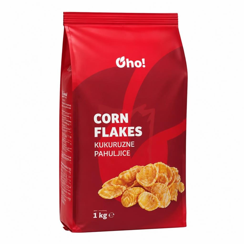 Oho! Cornflakes 1 kg Akcija u trgovini Plodine