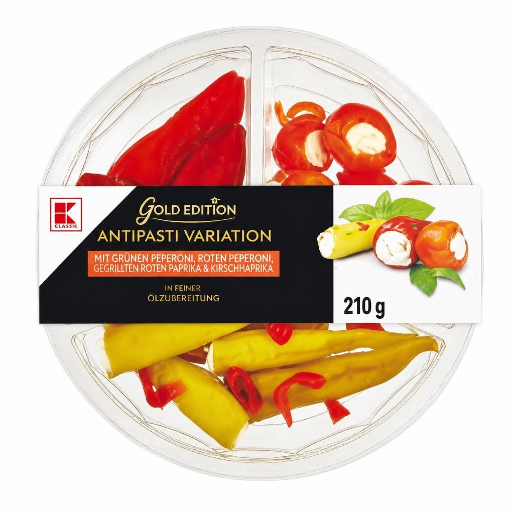 Gold Edition Feferoni i paprike punjene sirom 210 g Akcija u trgovini Kaufland