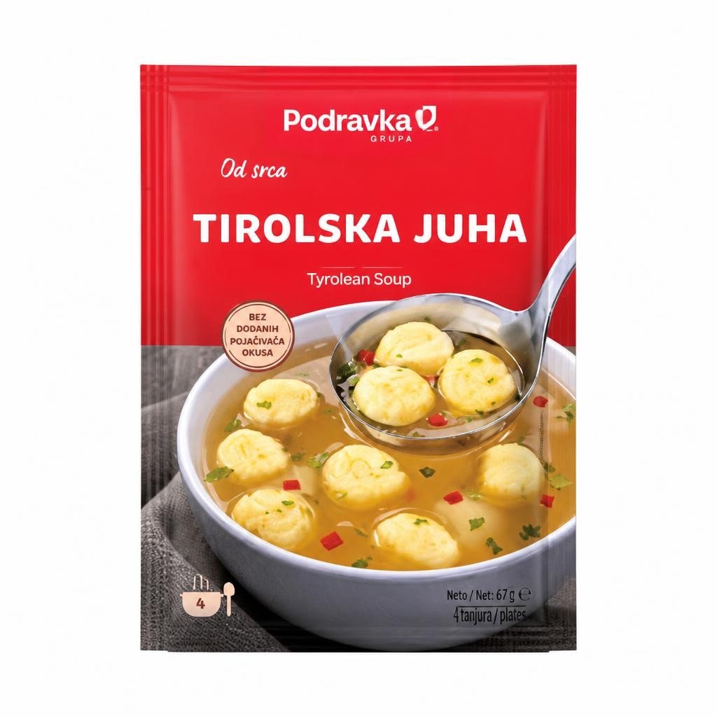 Podravka Bistra juha 54g - 67g Akcija u trgovini Kaufland