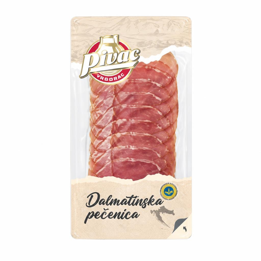 Dalmatinska pečenica 100 g Pivac - Akcija u trgovini KTC
