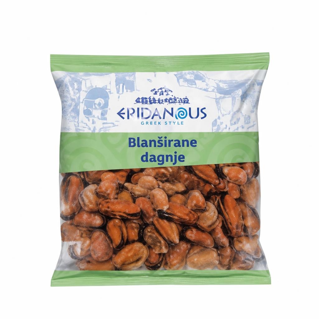 Eridanous Blanširane dagnje 500 g - Akcija u trgovini Lidl