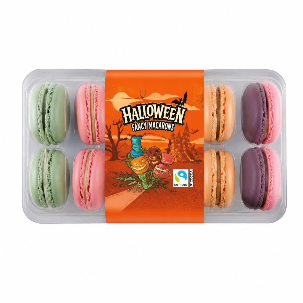 Halloween svježi macaronsi 12 x 12 g Akcija u trgovini Lidl