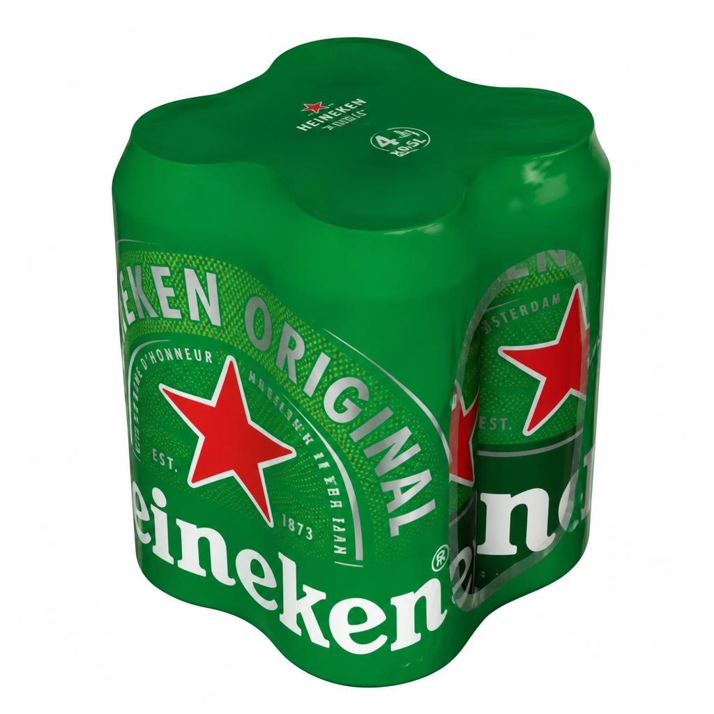 Heineken Svijetlo pivo 4 x 0,5 l Akcija u trgovini Plodine