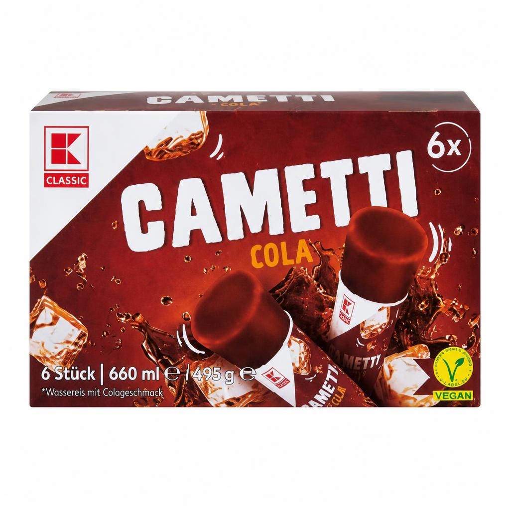 Cametti sladoled Cola 6x110 ml Akcija u trgovini Kaufland