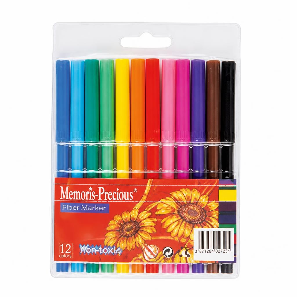 Memoris-Precious Flomasteri 12 komada Akcija u trgovini Plodine