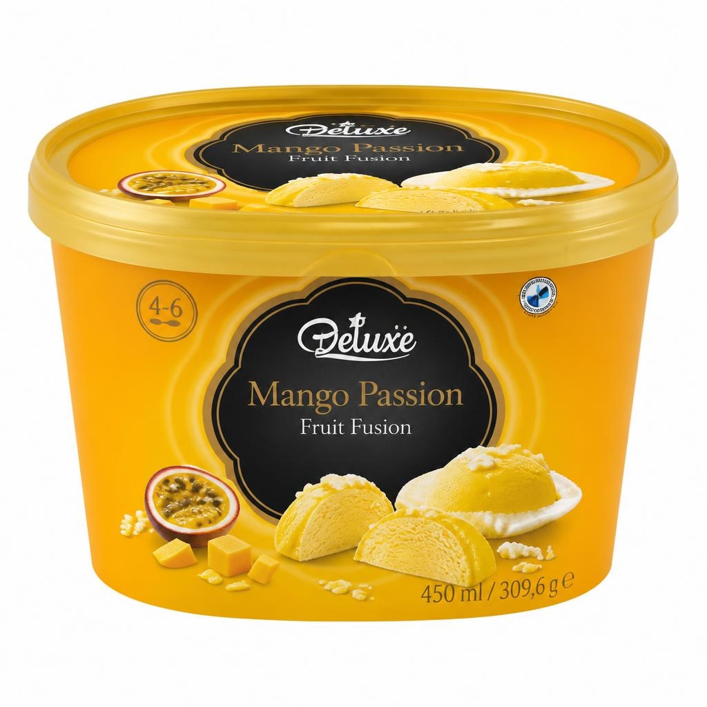 DELUXE Desert s okusom marakuje 4 x 110 ml Akcija u trgovini Lidl