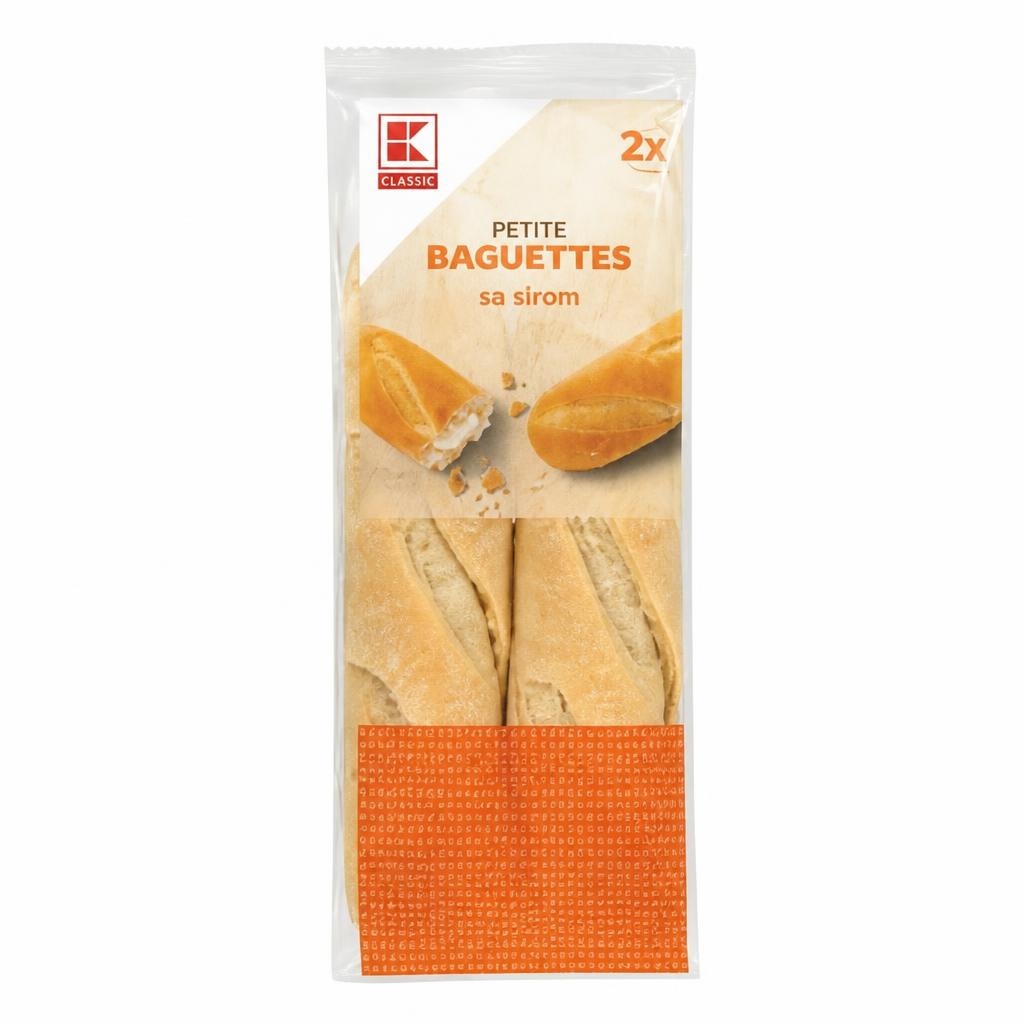 Baguette sa sirom 2x150 g ili 4x75 g K Classic Akcija u trgovini Kaufland