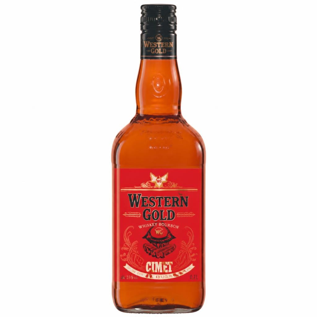 Western Gold Whiskey bourbon cimet 0.7 l Akcija u trgovini Lidl