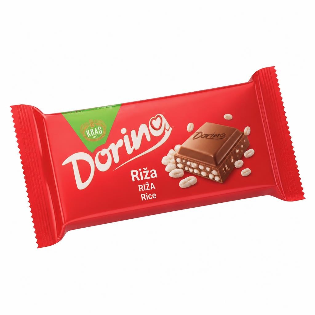 Dorina riža čokolada 75 g - Akcija u trgovini Bakmaz
