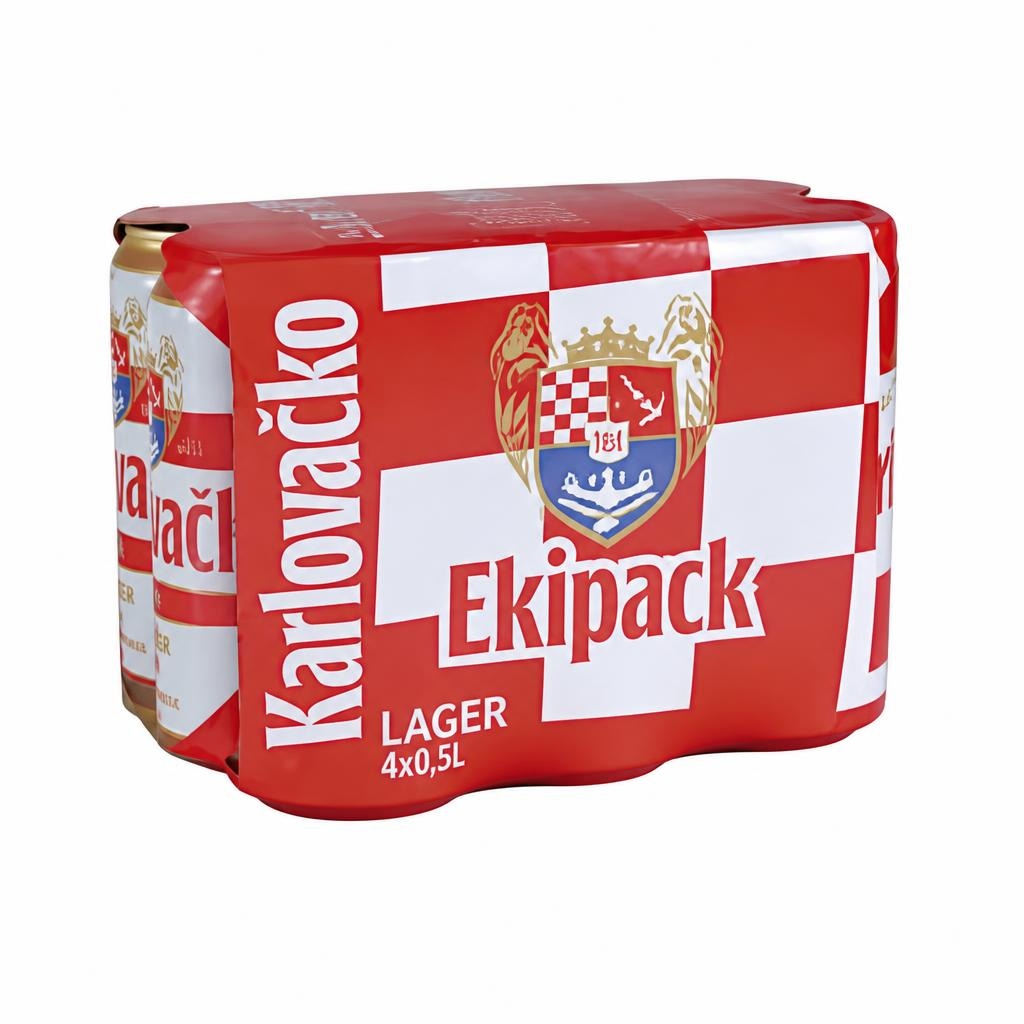 Karlovačko Pivo 8x0,5l Akcija u trgovini Konzum