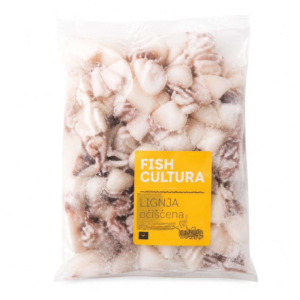 Fishcultura lignja očišćena 1 kg Akcija u trgovini Lidl