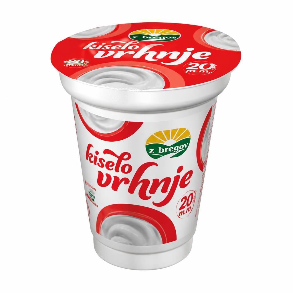 Kiselo vrhnje Z bregov 200 g Vindija - Akcija u trgovini Boso