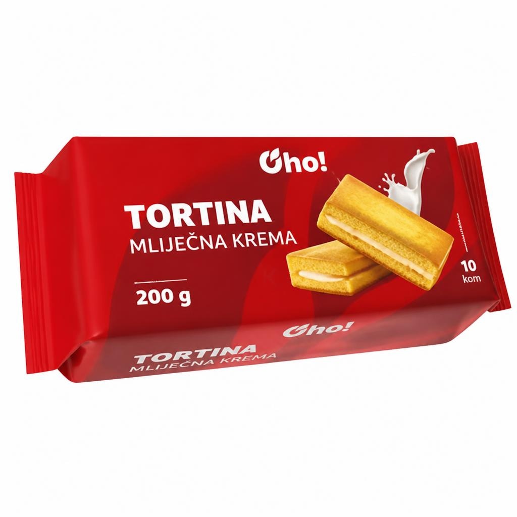 Oho! Tortina 200 g Akcija u trgovini Plodine