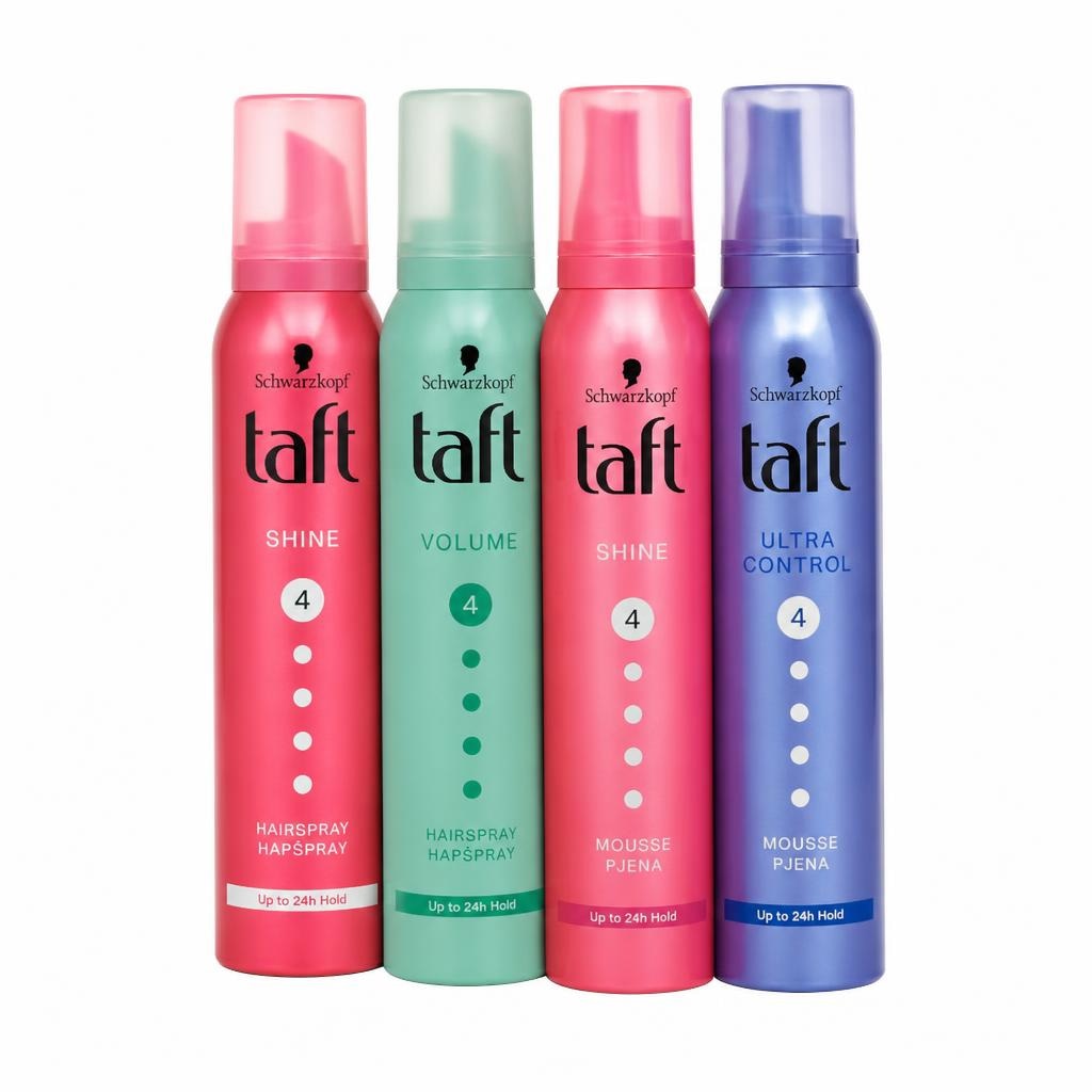 Taft lak za kosu / pjena za kosu 250 ml / 200 ml Akcija u trgovini Gavranović