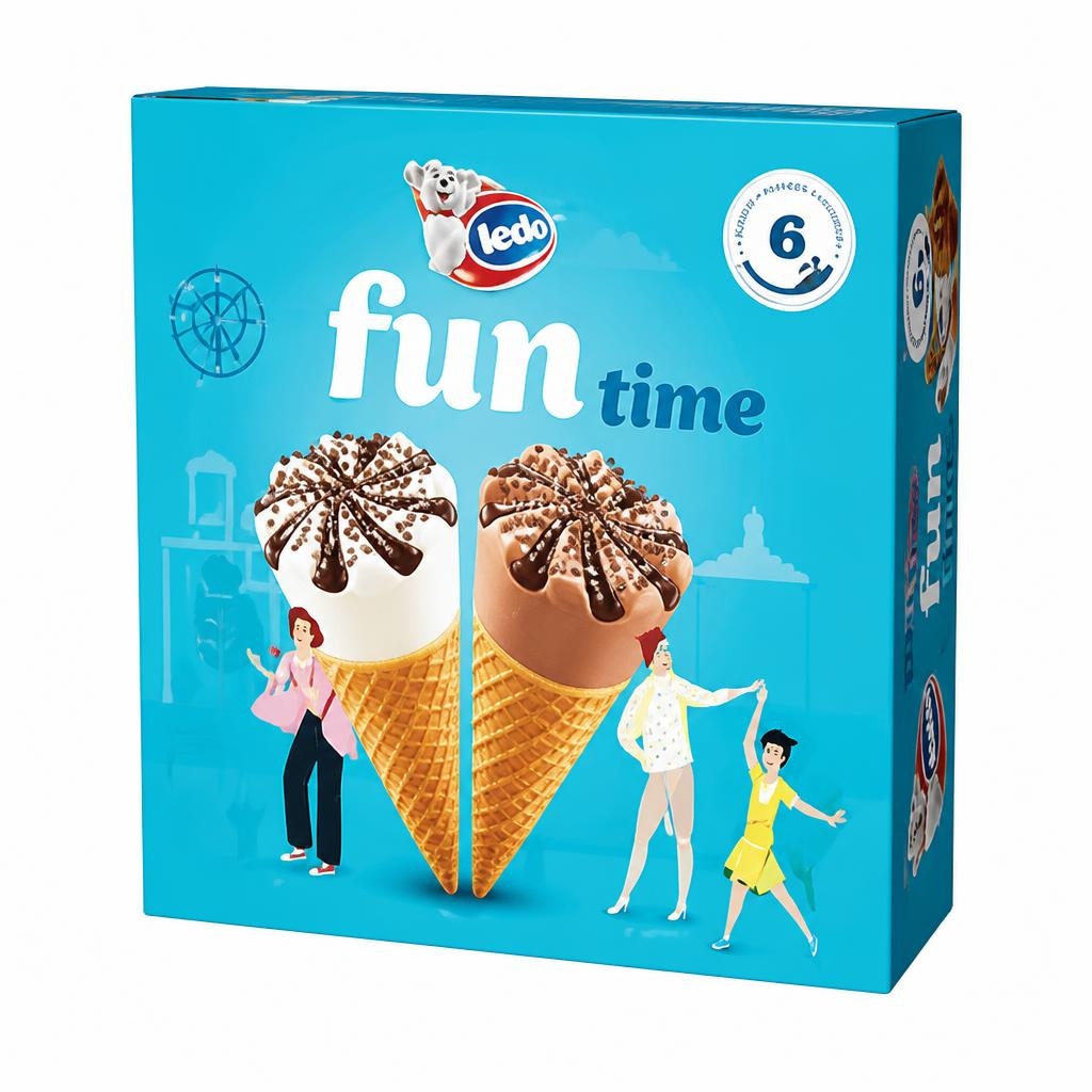 Ledo sladoled Fun Time 660 ml Akcija u trgovini Trgovina Krk