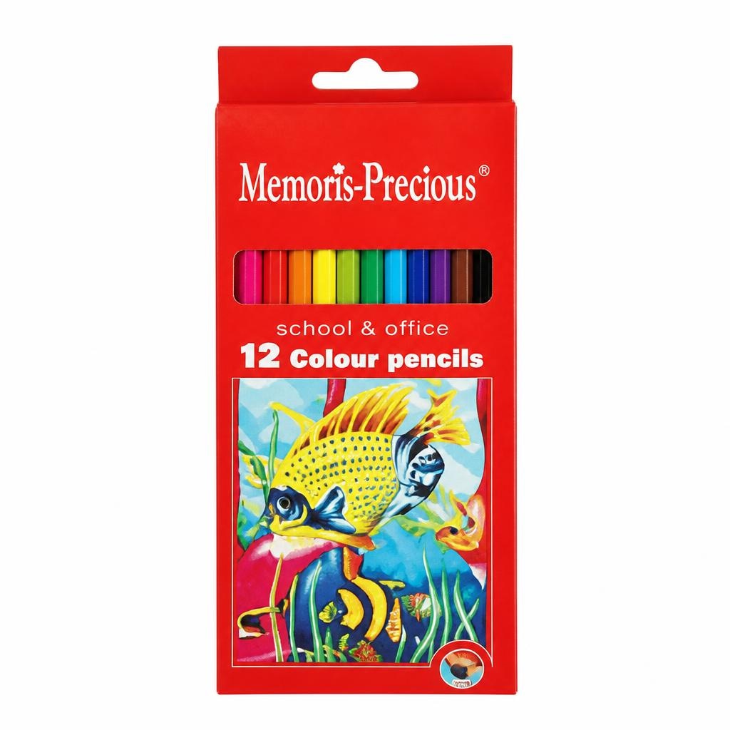Memoris-Precious Drvene bojice 12 komada Akcija u trgovini Plodine