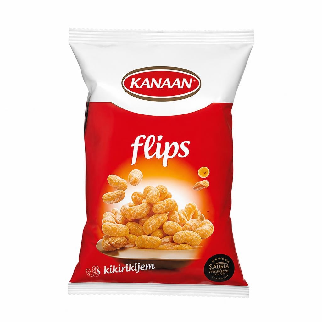 Kanaan flips s kikirikijem 190 g Akcija u trgovini KTC