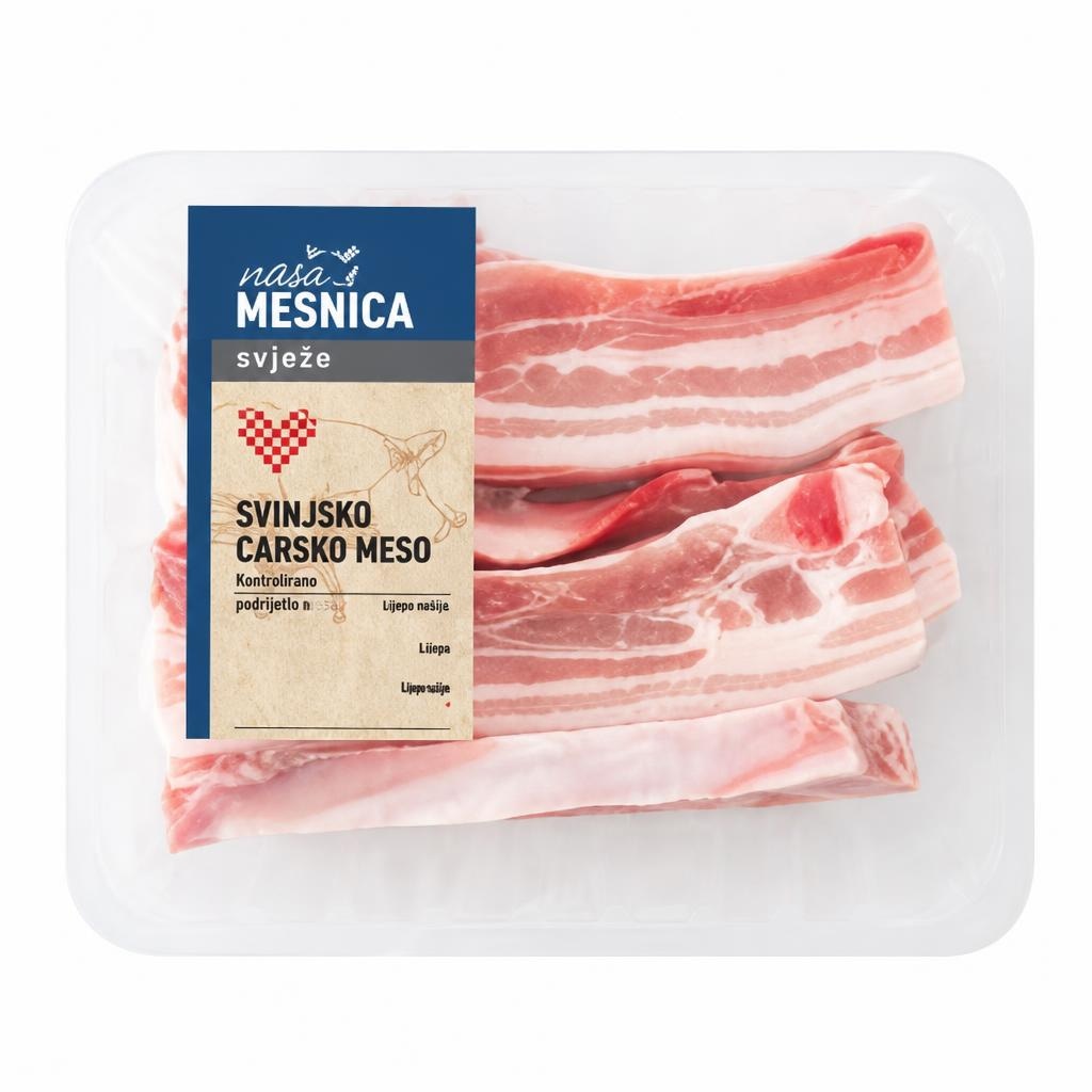 Naša Mesnica svinjsko carsko meso cca 600 g Akcija u trgovini Lidl