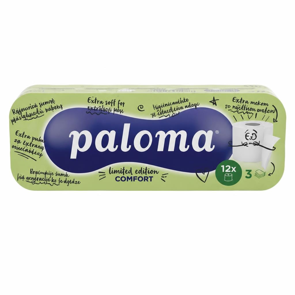 Paloma Toaletni papir 12 rola - Akcija u trgovini Tommy