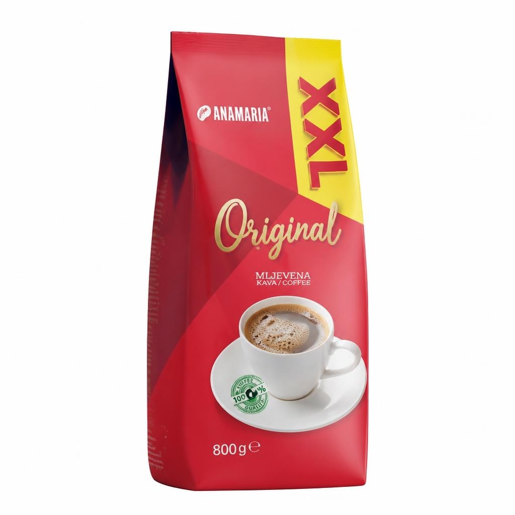 Anamaria mljevena kava 800 g Akcija u trgovini KTC