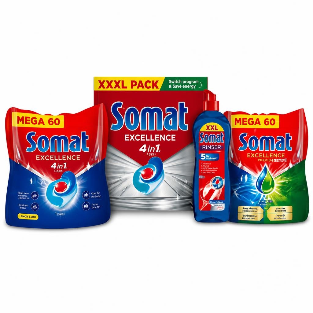 Somat proizvodi za strojno pranje posuđa - Akcija u trgovini Bipa